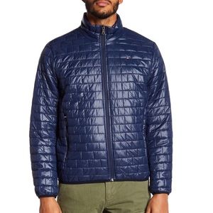 tommy hilfiger box quilted packable puffer jacket